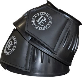 Produktbild von Privilège Equitation Hufglocken Gamaschen aus Gummi mit Klettverschluss Schwarz Größe S