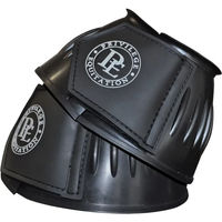 Produktbild von Privilège Equitation Hufglocken mit Klettverschluss aus Gummi Schwarz Größe M