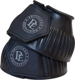 Produktbild von Privilège Equitation Hufglocken mit Klettverschluss aus Gummi Schwarz XXL