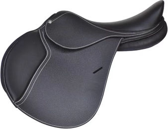 Produktbild von Privilège Equitation Lamotte Gemischter Sattel für Pferde aus Leder in Schwarz 17,5