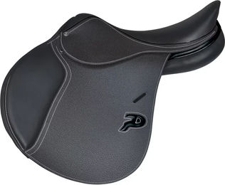Privilège Equitation Lyon Gemischter Sattel für Pferde aus Leder in Schwarz – Bild 1 von 1