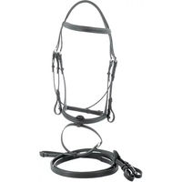 Produktbild von Privilège Equitation Pony Trense aus Leder in Schwarz