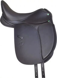 Produktbild von Privilège Equitation Springsattel für Pferde aus Leder in Schwarz