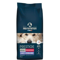 Produktbild von Pro-Nutrition Prestige Adult Light Hundefutter mit Geflügel und Schwein für mittlere Rassen