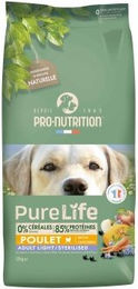Pro-Nutrition Pure Life Adult Light Sterilized Hundefutter Huhn Getreidefrei und Glutenfrei 12 kg – Bild 1 von 1