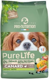 Pro-Nutrition Pure Life Mini Hundefutter Adult Ente getreidefrei und glutenfrei 2 kg – Bild 1 von 1