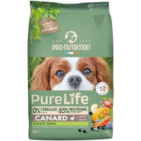 Produktbild von Pro-Nutrition Pure Life Mini Hundefutter Adult Ente getreidefrei und glutenfrei 2 kg