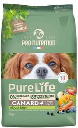 Pro-Nutrition Pure Life Mini Hundefutter Adult Ente getreidefrei und glutenfrei 8 kg – Bild 1 von 1