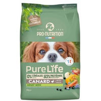 Produktbild von Pro-Nutrition Pure Life Mini Hundefutter Adult Ente getreidefrei und glutenfrei 8 kg