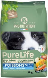 Pro-Nutrition Pure Life Puppy Mini Hundefutter Fisch Getreidefrei und Glutenfrei 2 kg – Bild 1 von 1