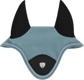 Produktbild von Pro Series Combo Master Fliegenhaube für Pony in Blau mit Silikon