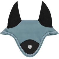 Produktbild von Pro Series Combo Master Fliegenhaube für Ponys aus Silikon in Blau