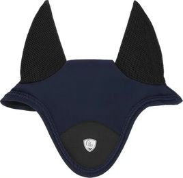 Produktbild von Pro Series Combo Master Fliegenhaube für Ponys aus Silikon in Blau