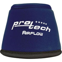 Produktbild von Pro-Tech Airflow Performa Hufglocken Gamaschen aus Neopren Blau Größe M