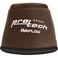 Produktbild von Pro-Tech Airflow Performa Hufglocken Gamaschen aus Neopren Braun Größe L