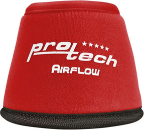 Produktbild von Pro-Tech Airflow Performa Hufglocken Gamaschen aus Neopren Rot Größe L