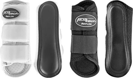Produktbild von Pro-Tech Airflow Splint Offene Gamaschen für Pferde Schwarz Größe M
