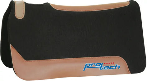 Produktbild von Pro-Tech Dressur Schabracke Western Schwarz
