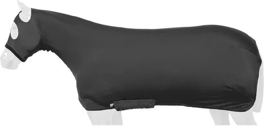 Produktbild von Pro-Tech Lycra Decke für Pferde Schwarz Größe L