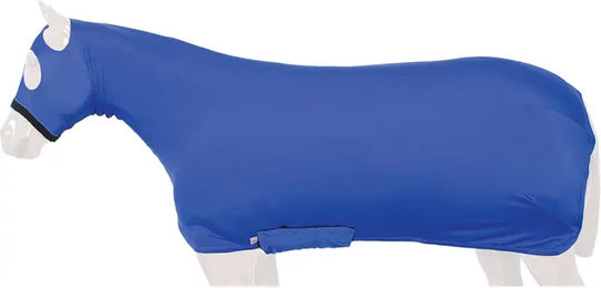Pro-Tech Lycra Dehnbare Pferdedecke Blau – Bild 1 von 1