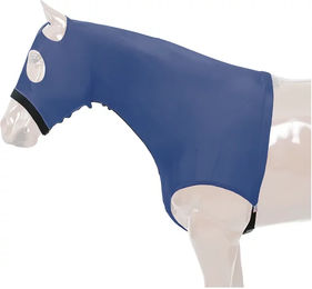 Produktbild von Pro-Tech Lycra Halsdecke für Pferde in Blau Größe M