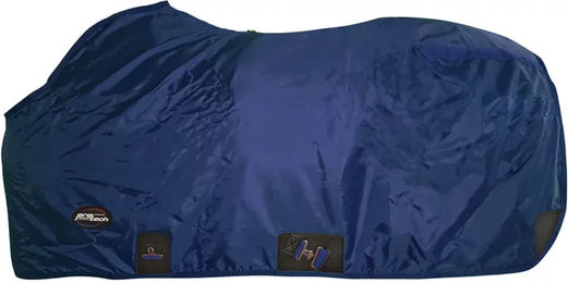 Produktbild von Pro-Tech Midland Outdoor-Pferdedecke aus Fleece in Blau