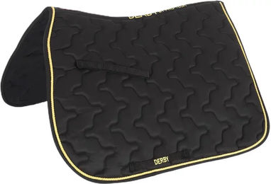 Produktbild von Pro-Tech Satteldecke Derby für Pferde aus Baumwolle Schwarz