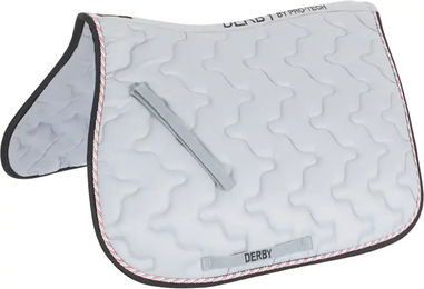 Produktbild von Pro-Tech Satteldecke Derby für Ponys aus Baumwolle in Blau und Weiß