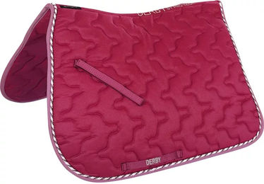 Produktbild von Pro-Tech Satteldecke Derby für Vollblut Pferde aus Baumwolle in Rosa