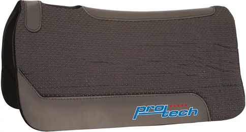 Produktbild von Pro-Tech Sattelpad aus Neopren in Schwarz und Grau