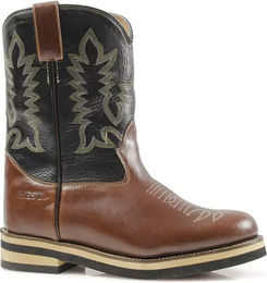 Pro-Tech Westernstiefel aus Leder für Damen und Herren in Braun Größe 45 – Bild 1 von 1