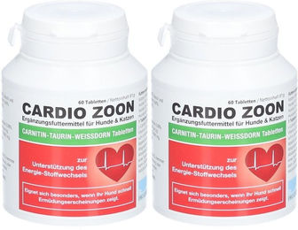 Produktbild von Pro Zoon Cardio Zoon Nahrungsergänzung mit Vitaminen für die Herzgesundheit in Tablettenform