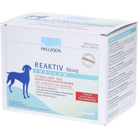 Produktbild von Pro Zoon Reaktiv Tonicum Flüssiges Nahrungsergänzungsmittel für Hunde zur Unterstützung von Magen-Darm und Immunsystem für alle Altersstufen