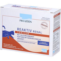 Produktbild von Pro Zoon Reaktiv Tonicum RENAL Nahrungsergänzung für Katzen und kleine Hunde zur Unterstützung von Niere und Leber