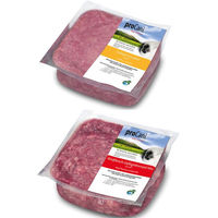 Produktbild von proCani BARF-Paket pur Kalziumreich mit Rind und Geflügel getreidefrei 22 x 500 g - 22 x 500 g