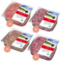 Produktbild von proCani BARF-Paket pur Rind Monoprotein getreidefrei 28 x 500 g - 28 x 500 g