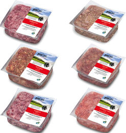 proCani BARF-Paket pur Rind monoprotein und getreidefrei 50 x 500 g - 50 x 500 g – Bild 1 von 3