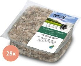 proCani Buy Nature Blättermagen Pansen grün Rind für Hunde Senior 28 x 500 g - 28 x 500 g – Bild 1 von 3