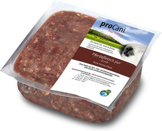 proCani Buy Nature Pferd Pur Monoprotein Light Pferdefutter 50 x 500 g - 50 x 500 g – Bild 1 von 4