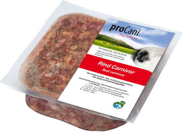proCani Carnivor Ergänzungsfuttermittel für Hunde Rind und Kalb 500g ohne Konservierungsstoffe und Zucker – Bild 1 von 2