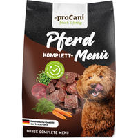 Produktbild von proCani frisch & fertig Pferd Komplett-Menü Nuggets 8 x 750 g - 750 g