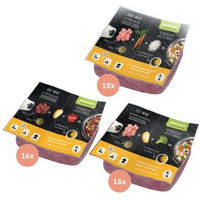 Produktbild von proCani Geflügel Paket Hundefutter Huhn Ente Pute glutenfrei ohne Zucker und Konservierungsstoffe 50 x 500 g - 50 x 500 g