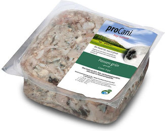 proCani Grüner Pansen Rind und Kalb Nassfutter für Hunde 28 x 500 g – Bild 1 von 2