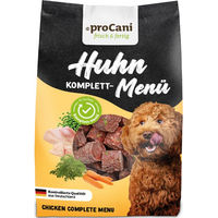 Produktbild von proCani Hundefutter Huhn Komplett-Menü Nuggets 8 x 750 g