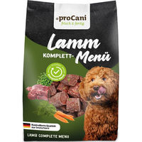 Produktbild von proCani Hundefutter Lamm Komplett-Menü Nuggets 8 x 750 g - 750 g