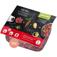 Produktbild von proCani Hundefutter Rind Menü glutenfrei und zuckerfrei 50 x 500 g - 50 x 500 g