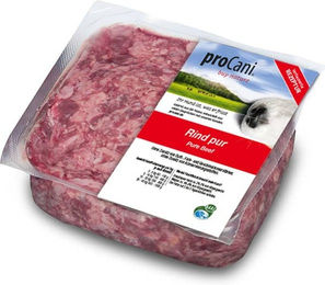 proCani Hundefutter Rind und Kalb Monoprotein ohne Konservierungsstoffe und Zucker 500g – Bild 1 von 2