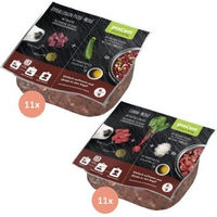 Produktbild von proCani Hypoallergenes Hundefutter Menü Paket Lamm und Pferd Glutenfrei 22 x 500 g - 22 x 500 g