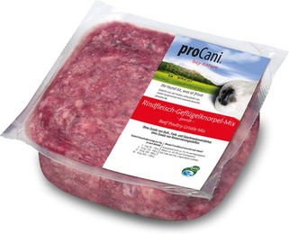 proCani Junior Hundefutter Rind und Geflügel Knorpel getreidefrei 22 x 500 g - 22 x 500 g – Bild 1 von 4