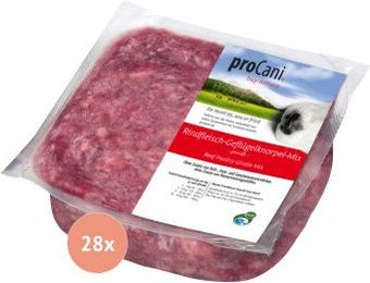 proCani Junior Knorpel Rind und Geflügel getreidefrei 28 x 500 g - 28 x 500 g – Bild 1 von 4